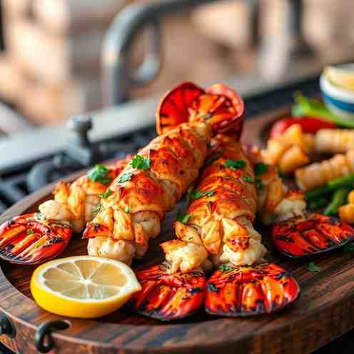 Grilled Spiny Lobster Tails - Cape Verdean Recipe & Grill